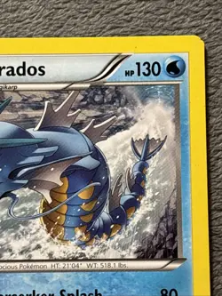 Gyarados 23/83 Pokemon Card Generations Miscut Alignment Dot Error - Image 5