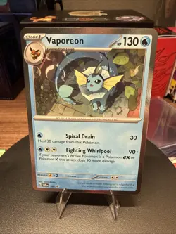 Pokemon Flareon Vaporeon Jolteon SVP 167 168 169 Prismatic Evolutions Promo Card - Image 4