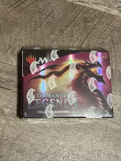 Magic MtG COMMANDER LEGENDS Collector Boosters Box • FACTORY SEALED 630509924745 - Image 1