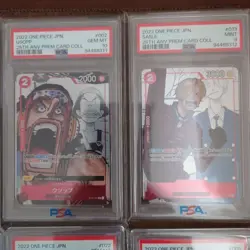 One Piece Premium Card Collection 25th Anniversary PSA Graded Set - Image 4