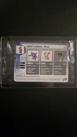 Gentleman Nils Pokemon 2003 Promo NEW SEALED CARD E Reader - Image 1