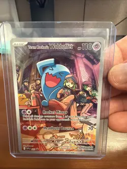 Team Rocket's Wobbuffet 203 Sv: Scarlet & Violet Promo Cards Holo🔥📈 - Image 2