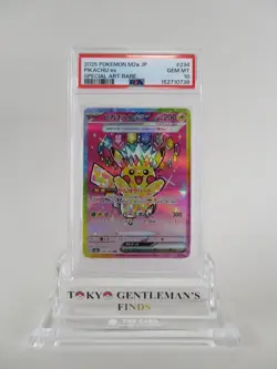 PSA 10 Pikachu ex SAR 234/193 GEM MINT Pokemon Card - Image 3