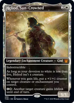 [1x] Heliod, Sun-Crowned - Foil - Showcase Near Mint, English TBD: Extras MTG Ma - Image 1