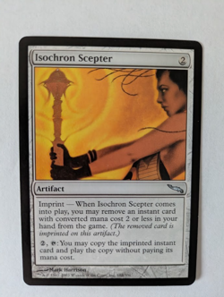 Isochron Scepter Mirrodin MTG NM Free shipping with tracking - Image 1