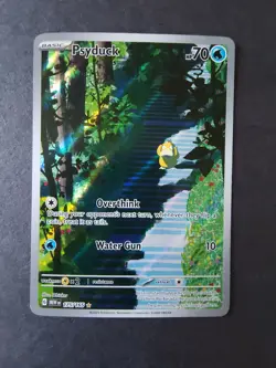 Pokemon TCG - PSYDUCK 175/165 SCARLET VIOLET 151 Holo Illustration Rare Card - Image 1