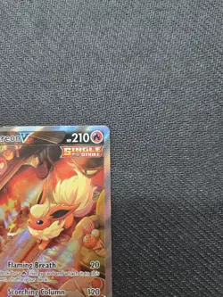 Flareon V + VMAX SWSH179 & SWSH180 SWSH: Sword & Shield Promo Cards Holo - Image 4