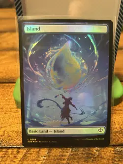 Island (0268) Secrets of Strixhaven - Near Mint Foil - Image 1