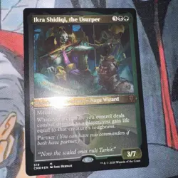 Ikra Shidiqi, the Usurper (Foil Etched) Commander Legends-FOIL - Image 1