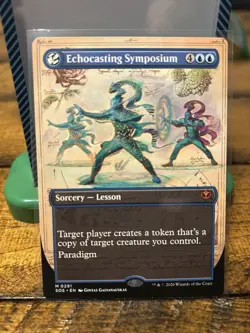 Echocasting Symposium (Borderless) Secrets of Strixhaven Regular - Image 1