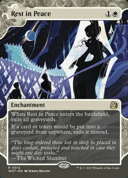 Rest in Peace - Extended Art Showcase WOT NM MTG - Image 1