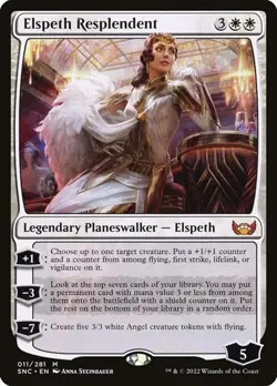 Elspeth Resplendent Streets of New Capenna NM MTG - Image 1