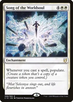 Song of the Worldsoul C19 NM MTG - Image 1