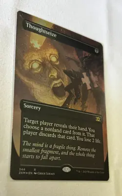 Thoughtseize Double Masters (Borderless) (#344) MTG FOIL NM!! - Image 2