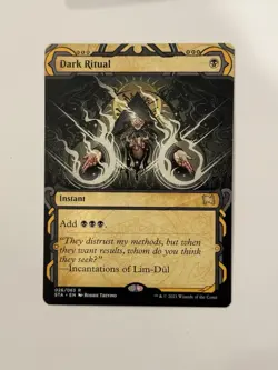 Mtg Dark Ritual Mystical Archive STA Regular NM - Image 1