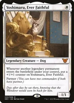 Yoshimaru, Ever Faithful NEC NM MTG - Image 1