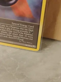 R Energy 95/109 Team Rocket Returns Regular Pokemon TCG - Image 2