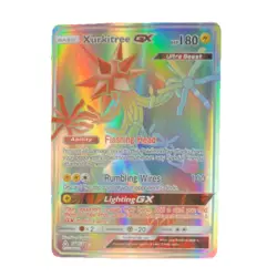 Pokemon Xurkitree GX 150/111 Crimson Invasion Ultra Rare Holo Full Art 180 HP - Image 1