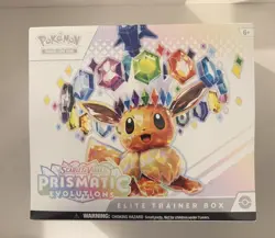 Pokemon Prismatic Evolutions Elite Trainer Box - ETB - New Factory Sealed - Image 1
