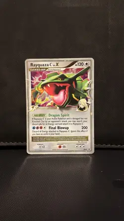 Pokemon TCG Rayquaza C LV.X Black Star Promotional Holo - Image 1