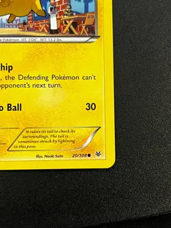 Pikachu 20/108 - Roaring Skies Regular Common Pokemon TCG Card LP - Image 3