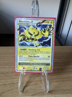 Pokemon TCG Electivire LV.X Ultra Rare Holo Mysterious Treasures 121/123 - Image 1