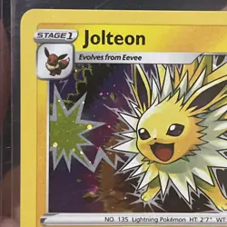 Pokemon 2021 Jolteon SWSH094 Black Star Promo Holo Rare Pack fresh - Image 2