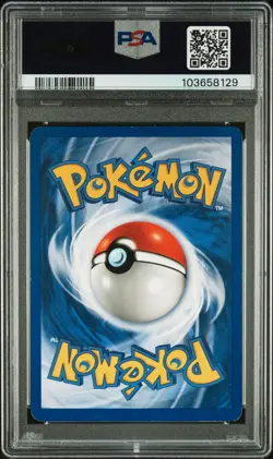 2000 POKEMON NEO GENESIS #1 AMPHAROS-HOLO PSA 5 - Image 2