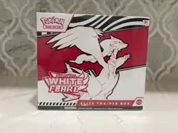 2025 Pokemon White Flare Factory Sealed Pokemon Center ETB Elite Trainer Box - Image 1