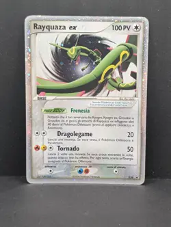 Rayquaza ex 039 EX 039 Nintendo Holo Promo Rare Pokemon TCG ITALIAN LP - Image 1