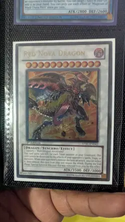 🔥Yu-Gi-Oh! Red Nova Dragon 1st Edition Ultimate Rare STBL-EN042 NM🔥 - Image 1