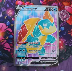 Pokemon Card Drednaw V 069/073 Champions Path Full Art Ultra Rare Near Mint - Image 1