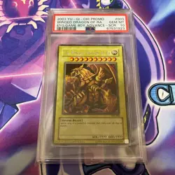Yu-Gi-Oh! Winged Dragon of Ra GBI-003 Secret Rare PSA 10 English - Image 3