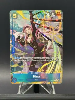 ONE PIECE HINA EB03-025 ALT ART RARE ENGLISH HEROINES EDITION - Image 1