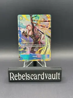 ONE PIECE HINA EB03-025 ALT ART RARE ENGLISH HEROINES EDITION - Image 2