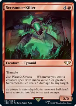 Screamer-Killer Warhammer 40,000 NM Creature Rare MAGIC MTG CARD ABUGames - Image 1