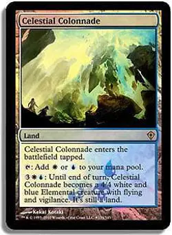 Celestial Colonnade (Buy-a-Box PROMO) FOIL Worldwake HEAVILY PLD CARD ABUGames - Image 1