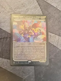 Light-Paws, Emperor's Voice Showcase MTG NM x1 - Image 1