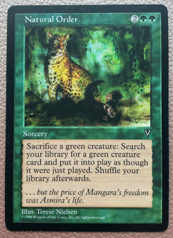 Natural order Visions MTG Magic the gathering - Image 1