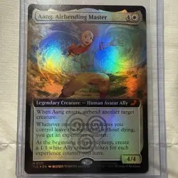 MTG Aang, Airbending Master - Foil, NM-Mint, English Avatar: The Last Airbender: - Image 3