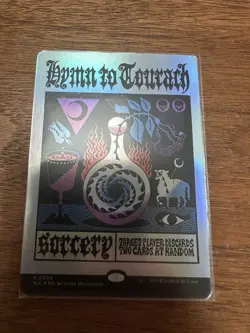 1x Hymn to Tourach, 0008, Foil, Secret Lair Encyclopedia, MTG NM - Image 1