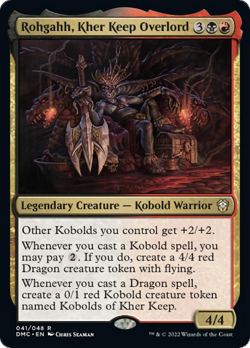 Rohgahh, Kher Keep Overlord (41) FOIL Dominaria United Commander NM ABUGames - Image 1