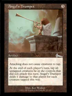 Angel's Trumpet LP Light Play Urza's Legacy MTG [8259] - Image 1