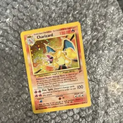 Charizard 004/130 Base Set 2 Holo Rare 120 HP Pokemon TCG Card English - Image 1