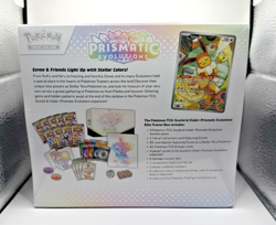Sealed Pokemon Prismatic Evolutions ETB Elite Trainer Dollar General Exclusive - Image 2