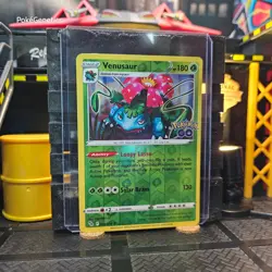Venusaur Pokemon Go Reverse Holo Pokemon TCG 003/078 Rare - Image 3
