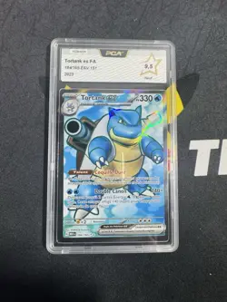 TORTANK FULL ART - POKEMON 184/165 EV3.5 151 PCA 9.5 NEUF FR - Image 1