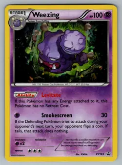 Weezing - XY163 XY163 Holo Promo XY Promo Pokemon MP Holo - Image 1