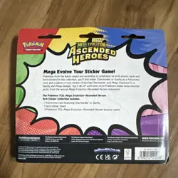 Pokemon Ascended Heroes Tech Sticker Charmander Promo 3 Boosters - Image 2