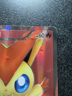 2011 Pokemon TCG Victini 98/101 Noble Victories Full Art HP/DM - Image 3